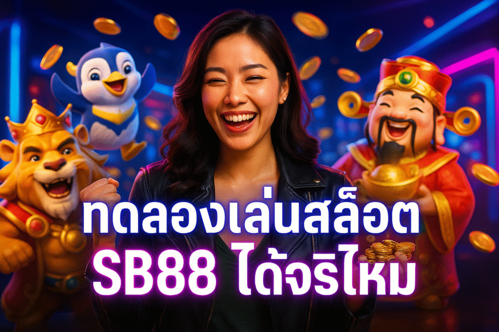 ทดลองเล่นสล็อต SB88 ได้จริงไหม