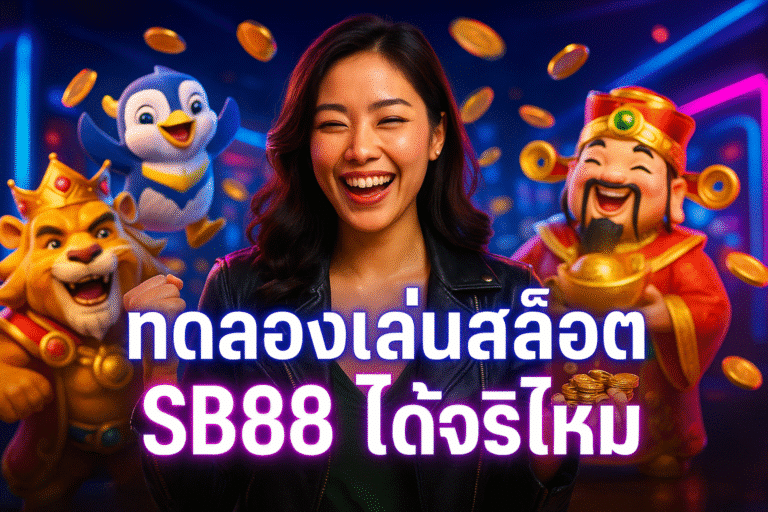 ทดลองเล่นสล็อต SB88 ได้จริงไหม