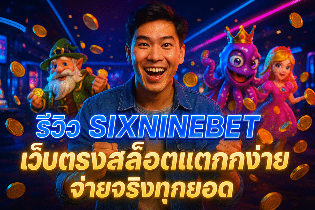 รีวิว SIXNINEBET เว็บตรงสล็อตแตกง่าย จ่ายจริงทุกยอด