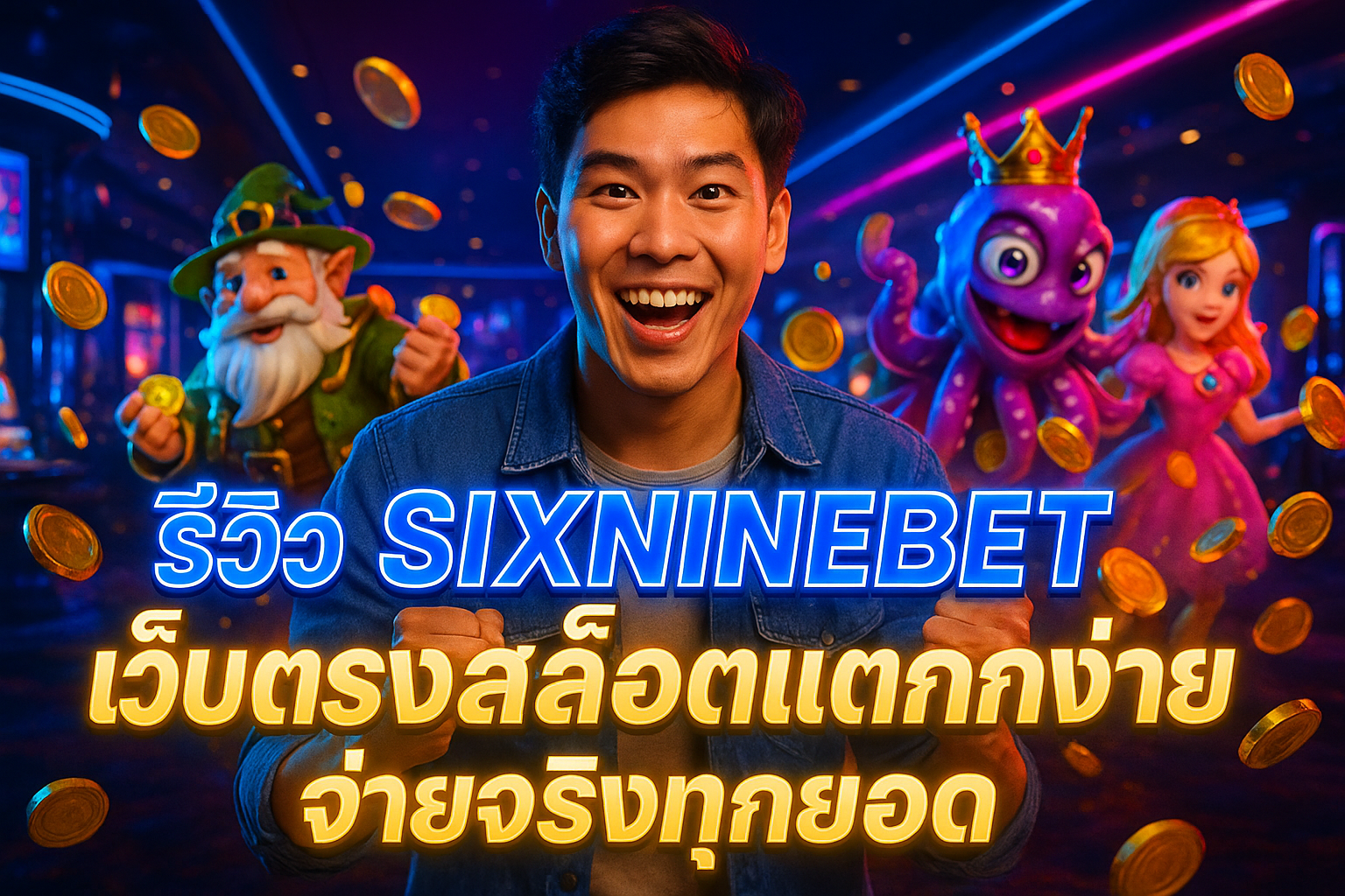 รีวิว SIXNINEBET เว็บตรงสล็อตแตกง่าย จ่ายจริงทุกยอด