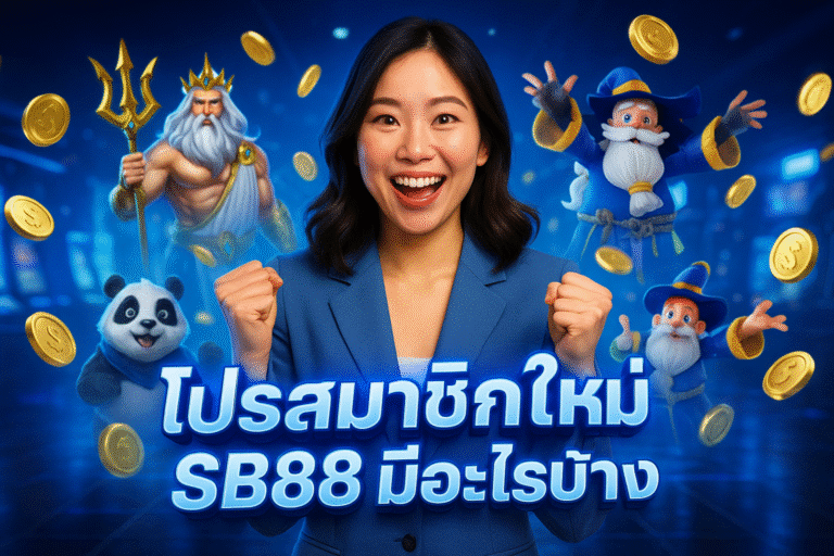 โปรสมาชิกใหม่ SB88 มีอะไรบ้าง